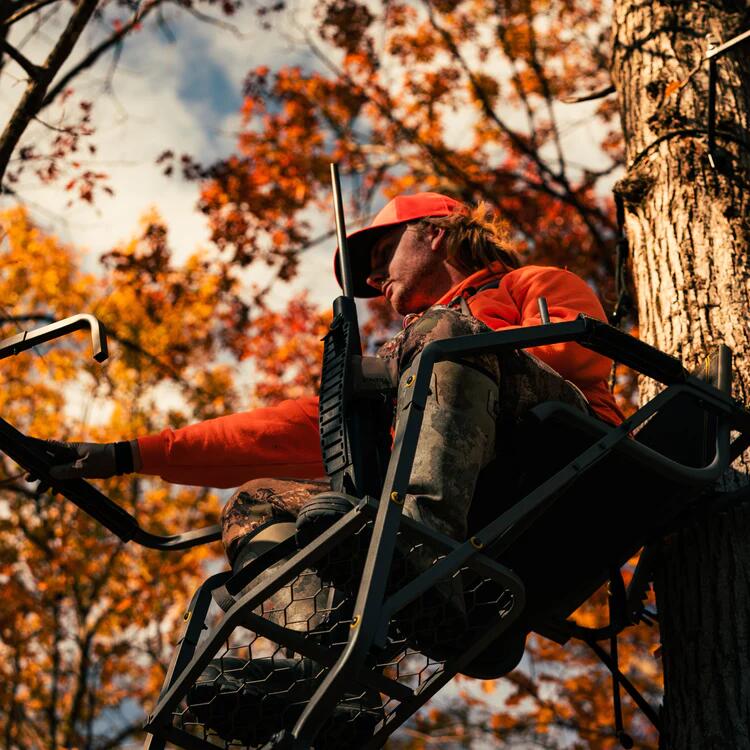 LADDER STAND PUESTO CON ESCALERA RELAX  WIDE 1-MAN 6/7