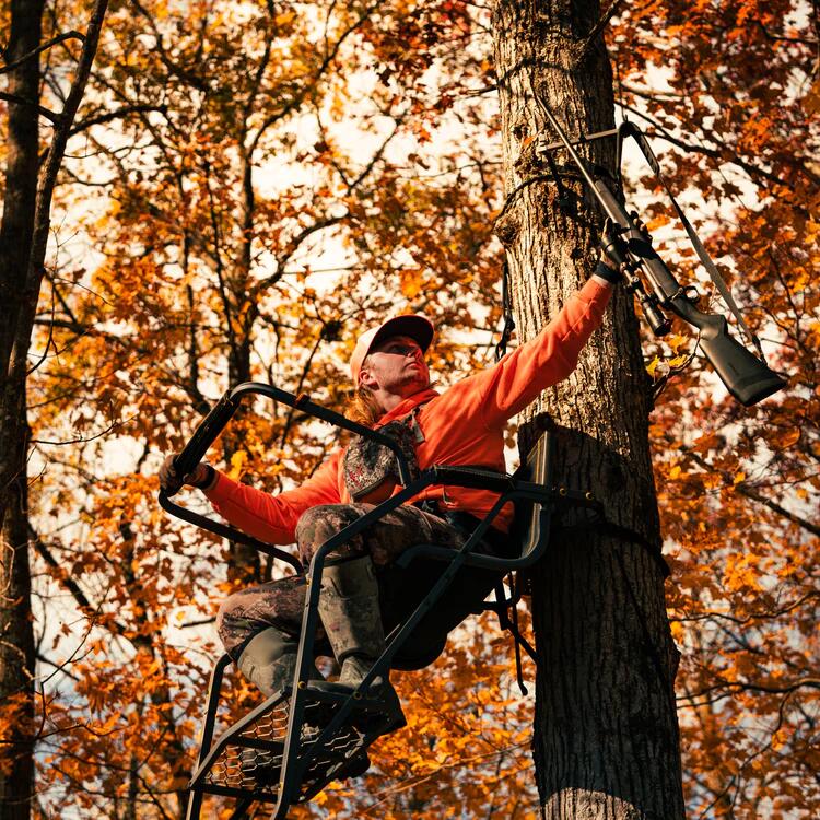 LADDER STAND PUESTO CON ESCALERA RELAX  WIDE 1-MAN 7/7