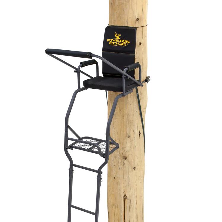 RIVERS EDGE LADDER STAND PUESTO CON ESCALERA DELUXE™  1-MAN
