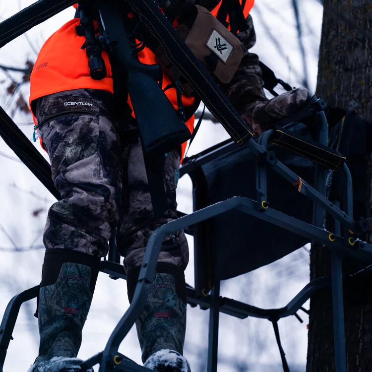 TREESTAND LADDERSTAND PUESTO CON ESCALERA RETREAT™  1-MAN 3/7