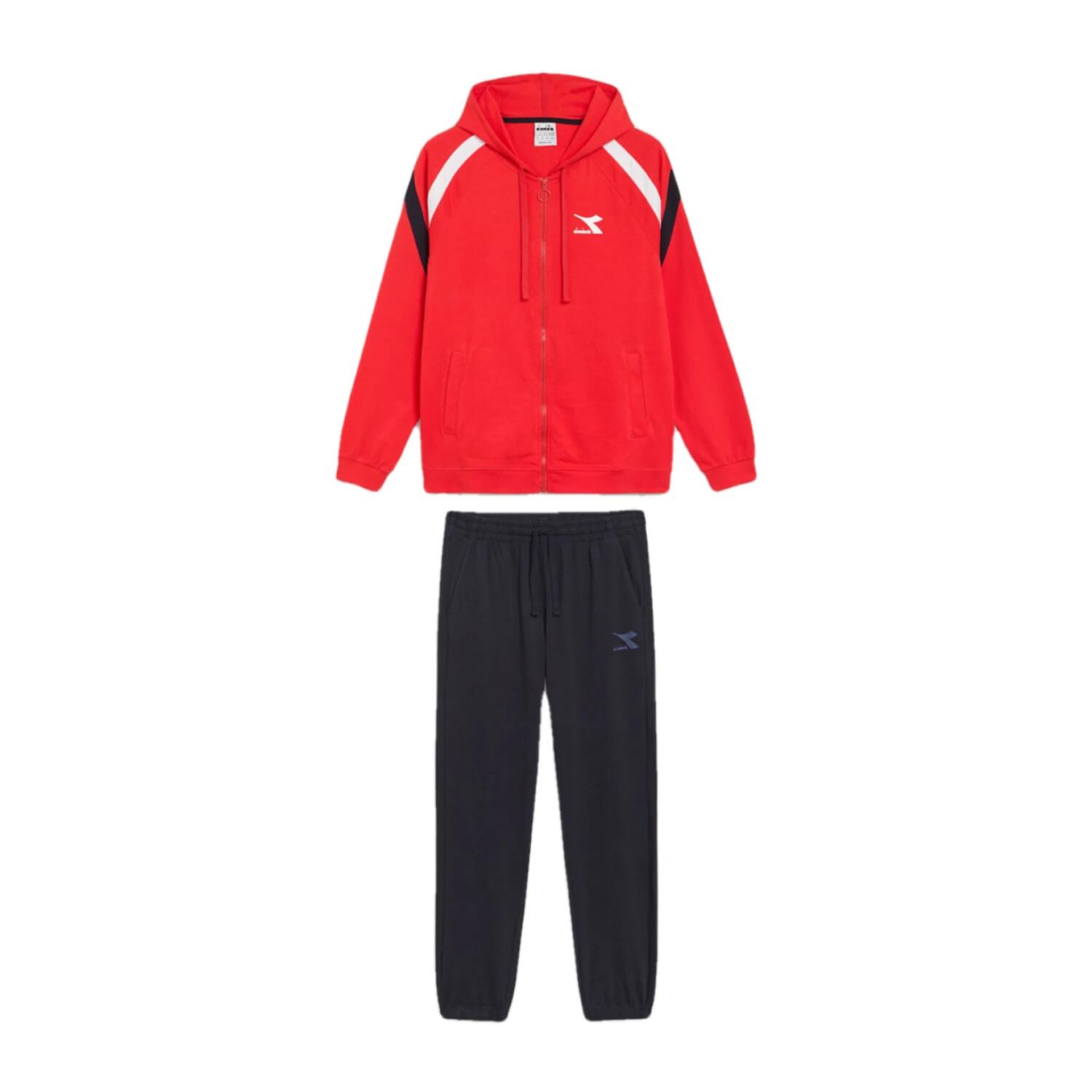 Zestaw dresowy męski DIADORA TRACKSUIT HOODIE FZ CORE M