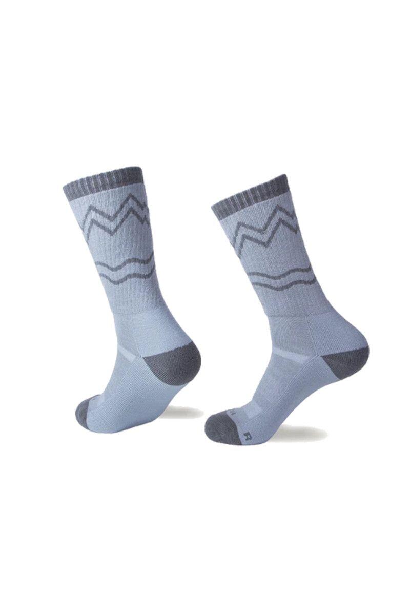 NA GIEAN Calze trekking adulto Na Giean Boulder Way Medium Crew grigio