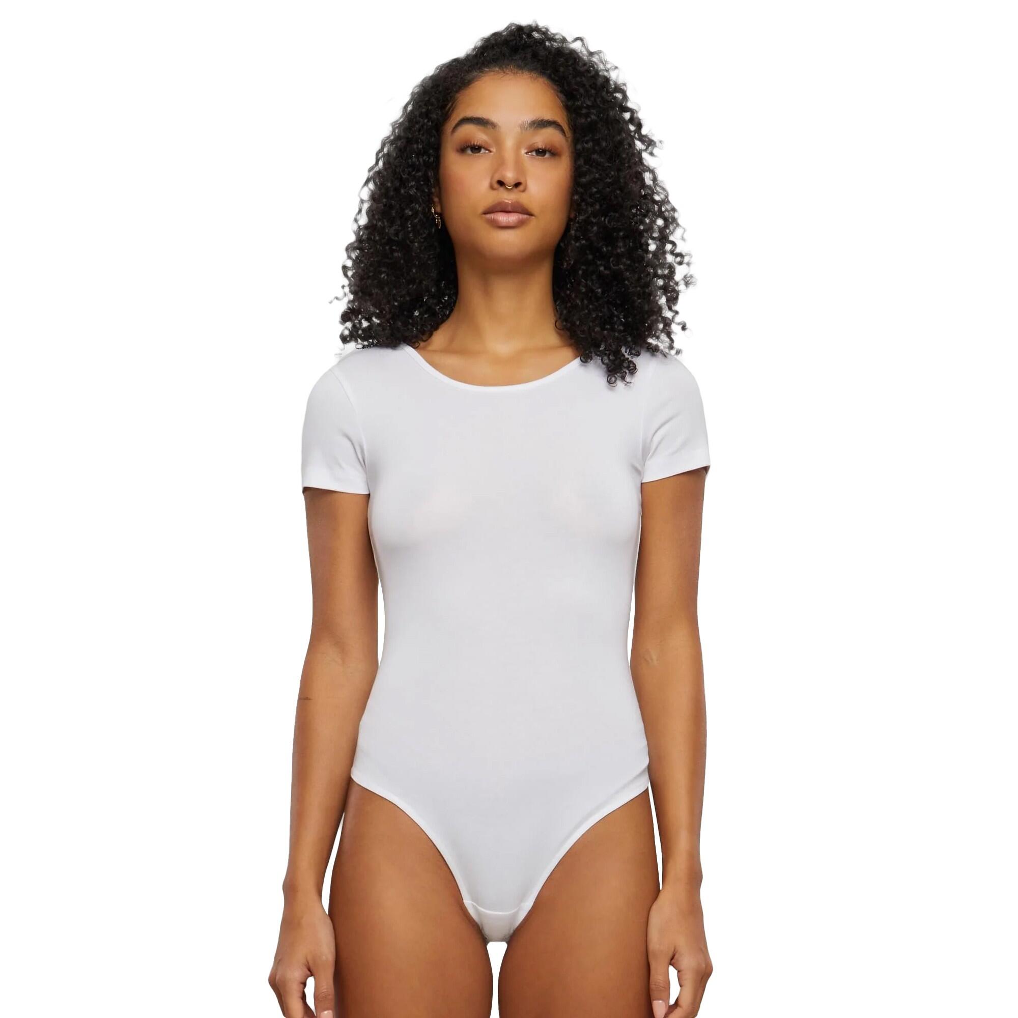 Body Elasticizzata Donna Urban Classics Bianco 3/3