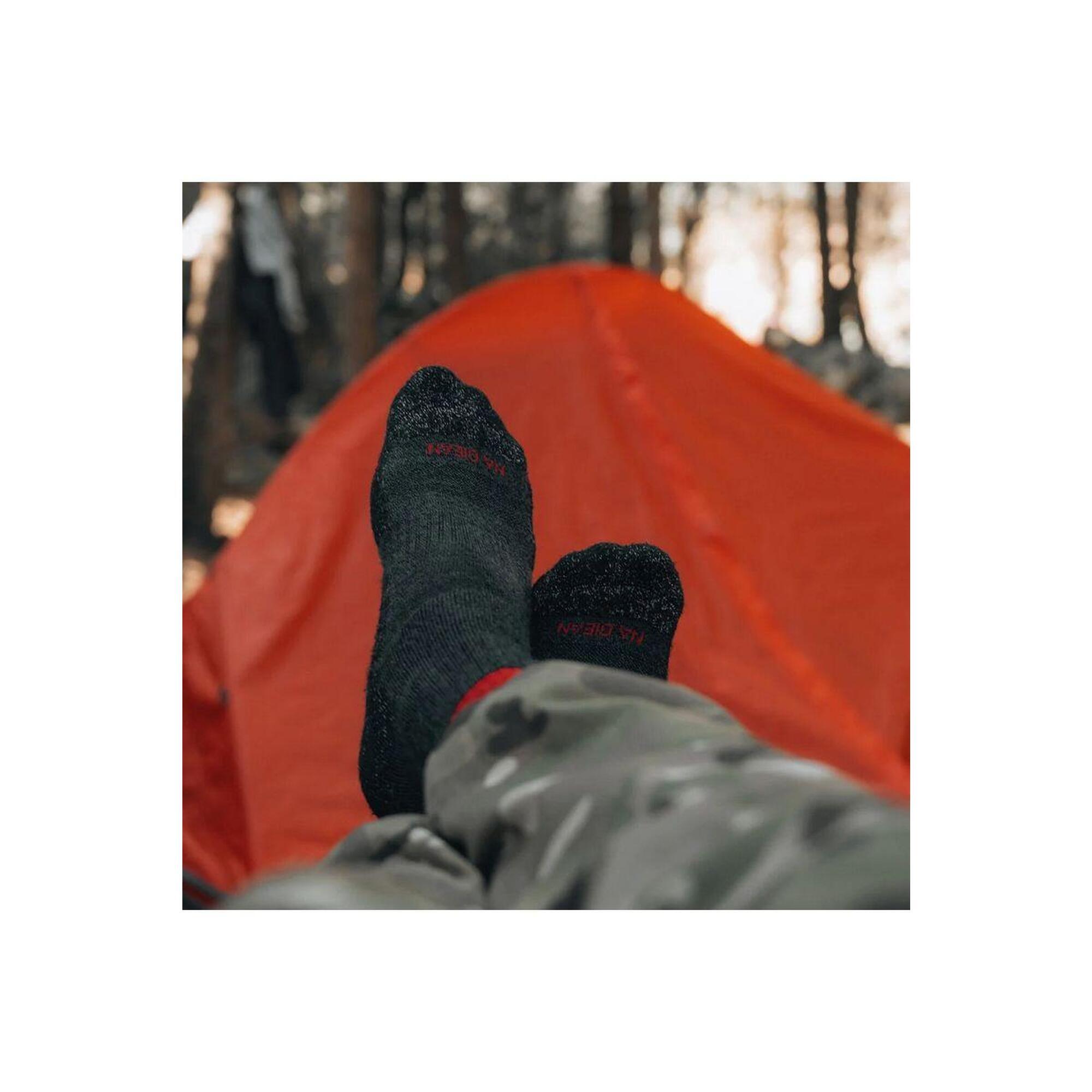 Trekingové ponožky Medium Weight Crew Charcoal