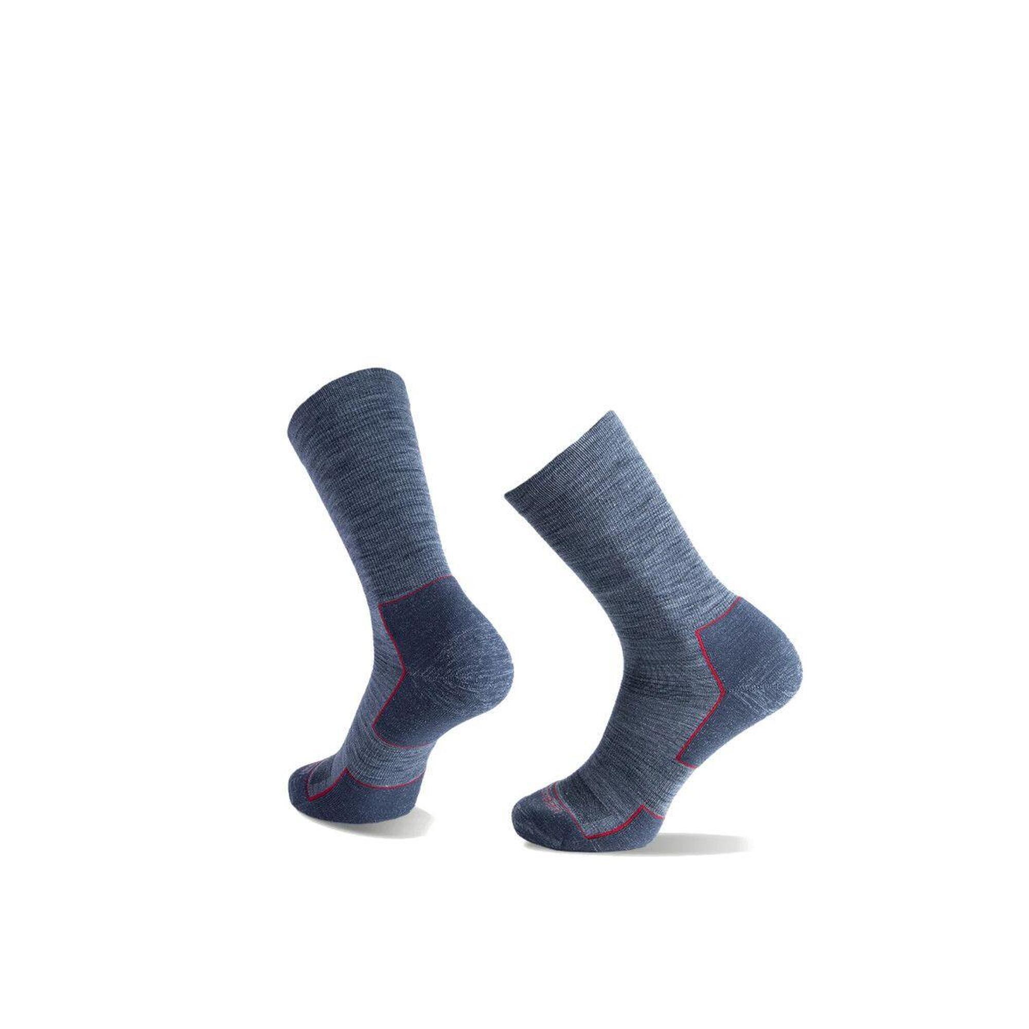 NA GIEAN Trekingové ponožky Light Weight Crew Dawn