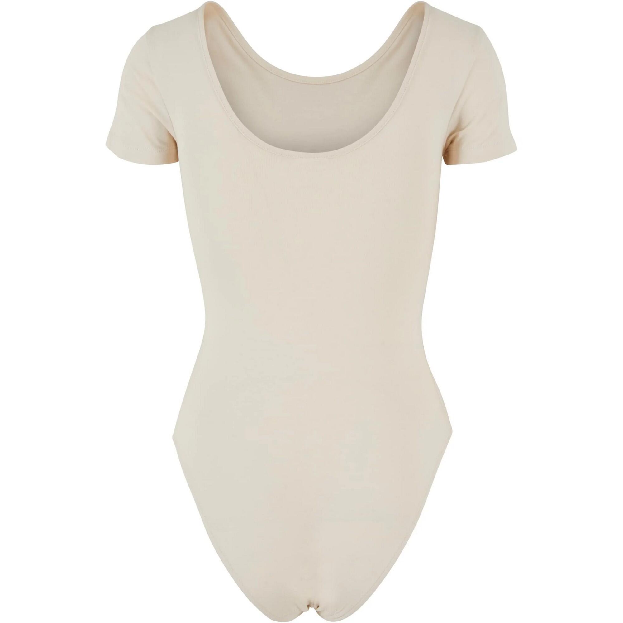 Body Elasticizzata Donna Urban Classics Sabbia Bianca 2/3