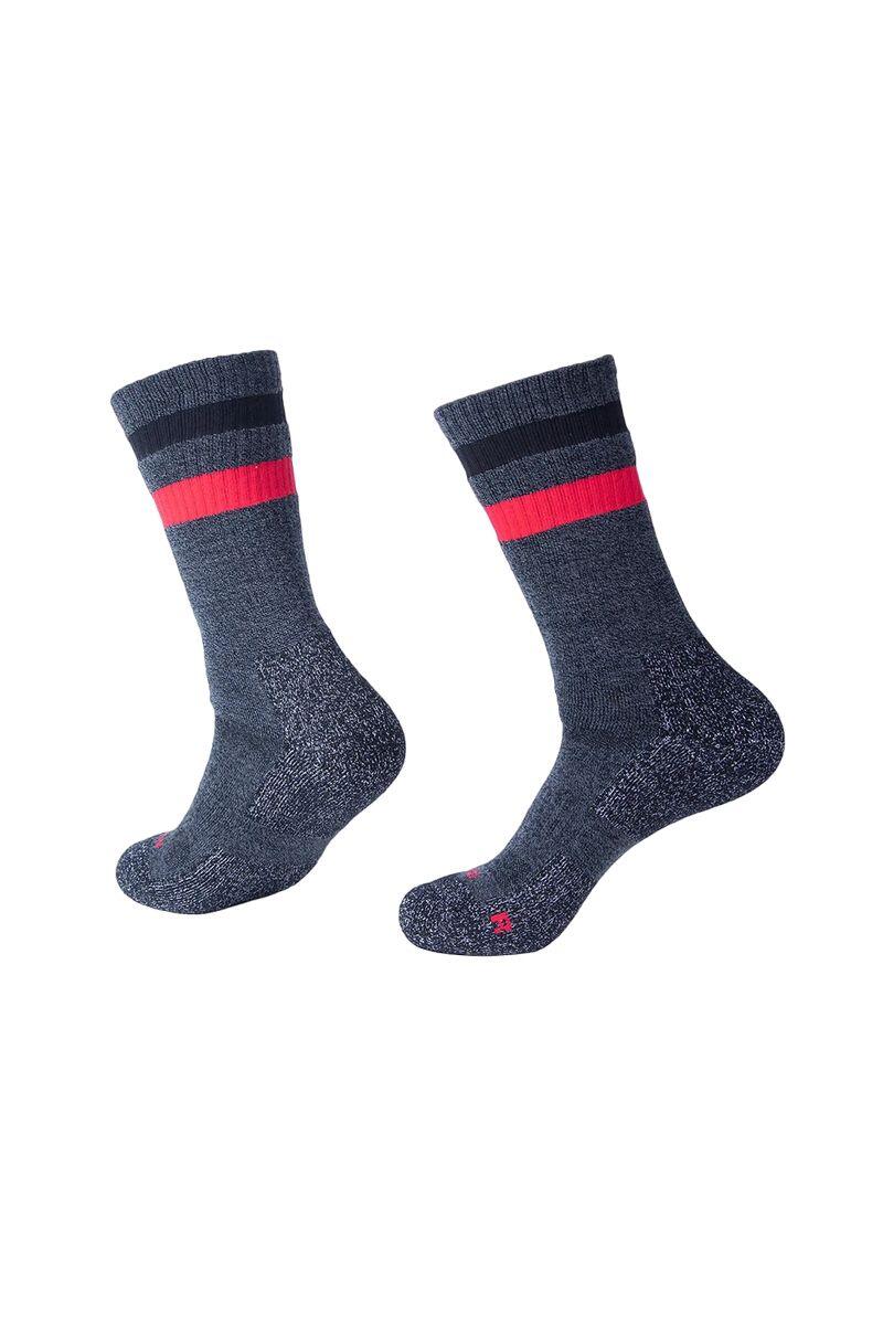 Calze trekking adulto Na Giean Medium Weight Crew grigio 2/4