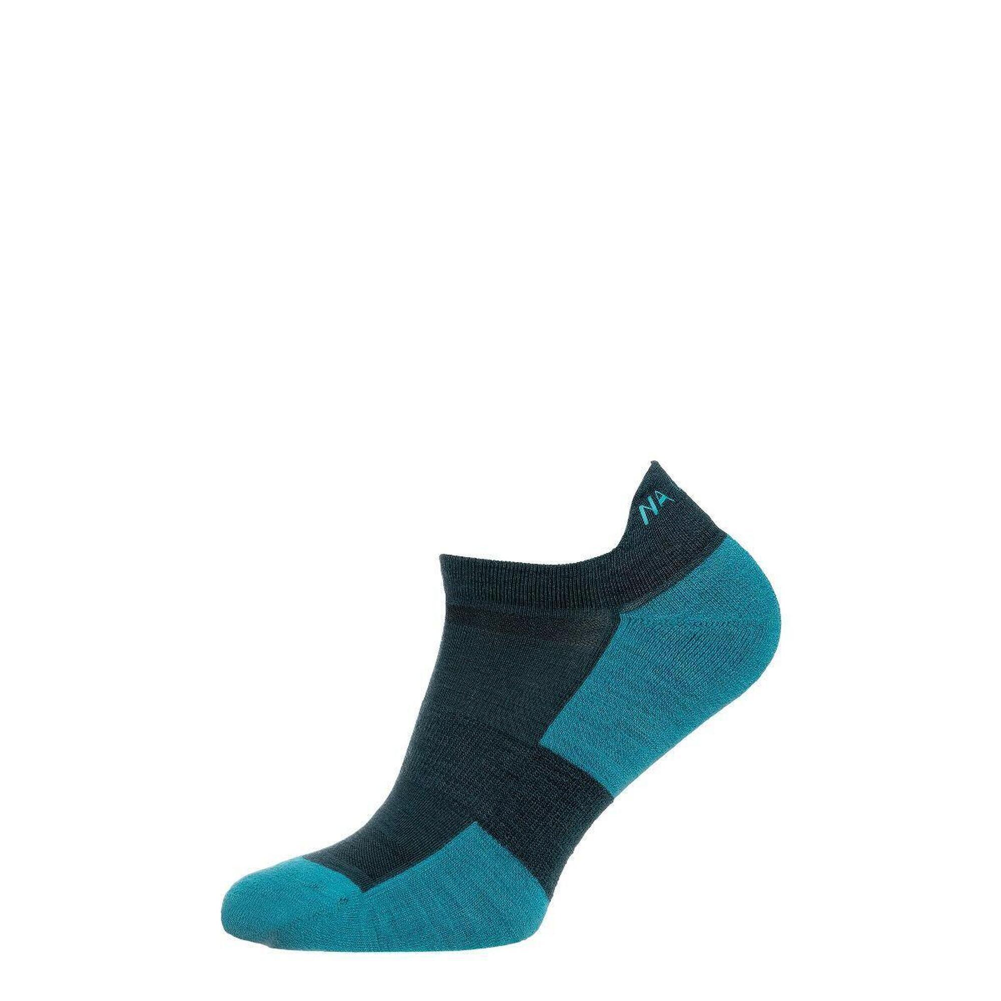 NA GIEAN Skarpety do biegania Light Weight No Show Running NGNL0001 - Niebieskie