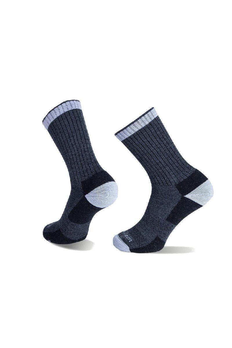 NA GIEAN Calze trekking adulto Na Giean Medium Weight Crew grigio scuro