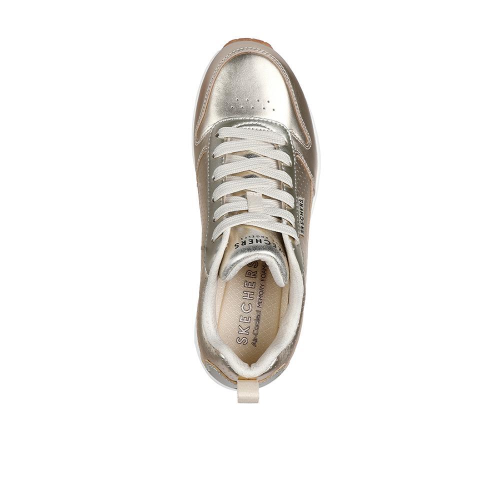 Tênis Skechers Femininos Uno Champagne 3/5