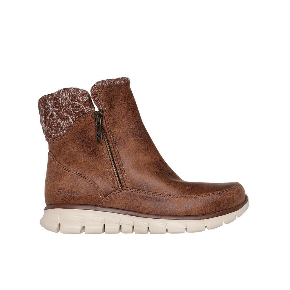 Skechers - Y Calida Butin Femme Skechers Synergy Lovely Collab Marron - Chaussures De Sport - Marron - Decathlon