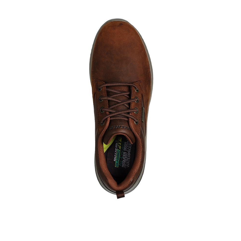 Sapatilhas Caminhada Homem Skechers 210661_CDB Marrom com Atacadores 3/5