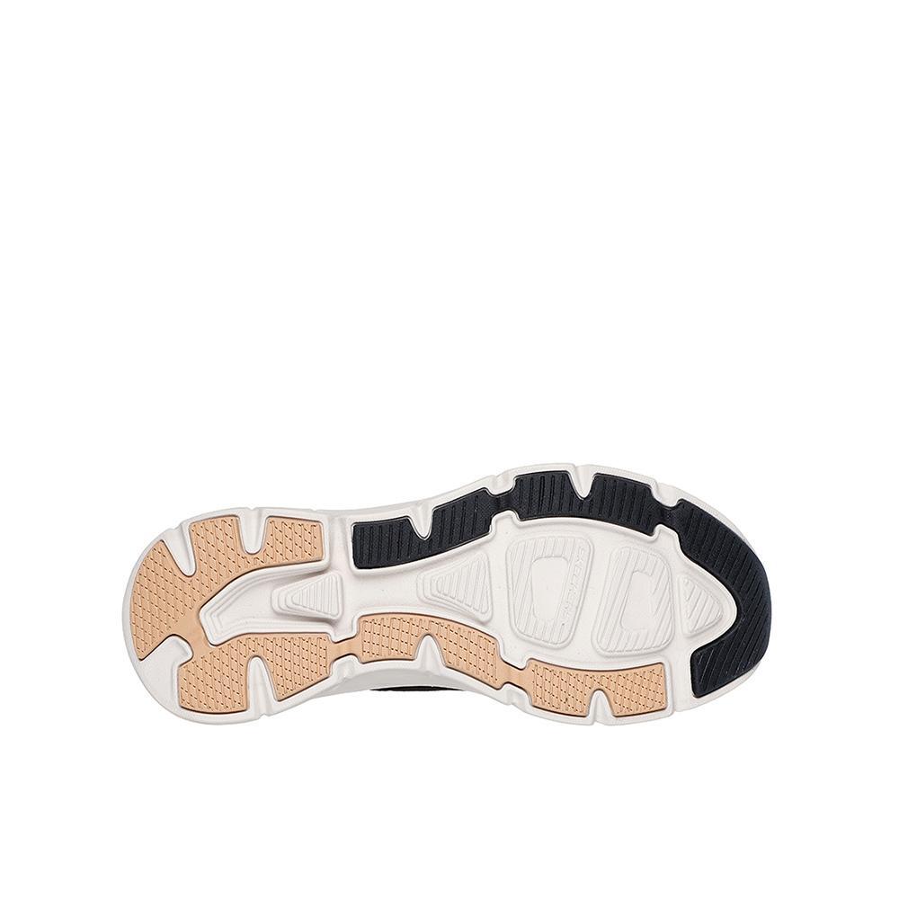 Skechers DLux Walker 2.0 Thrill Movement | Black/Tan | Womens Memory F 4/7