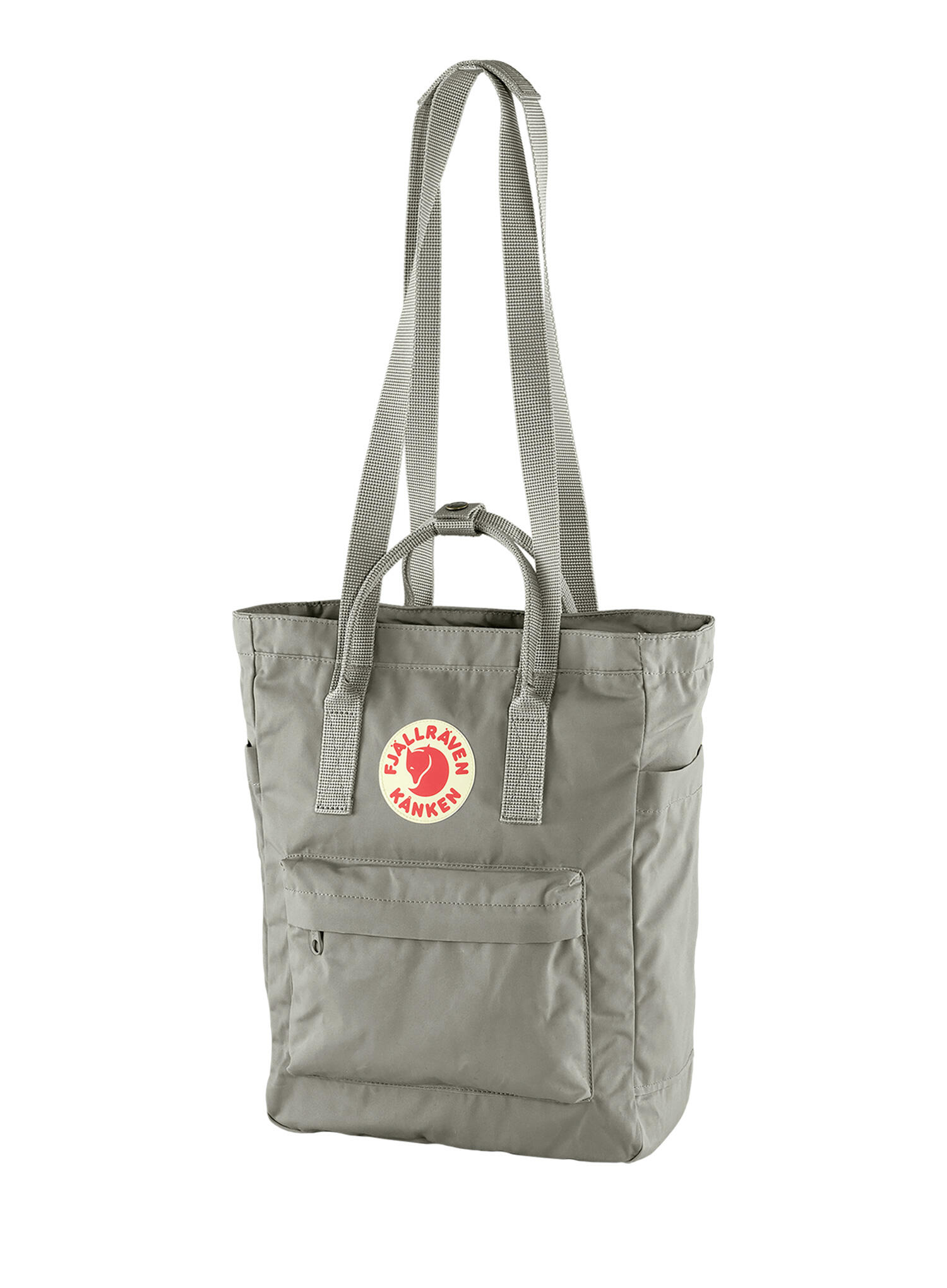 Mochila Gris Fjallraven Kånken Totepack Fog Ligera y Versátil 5/7