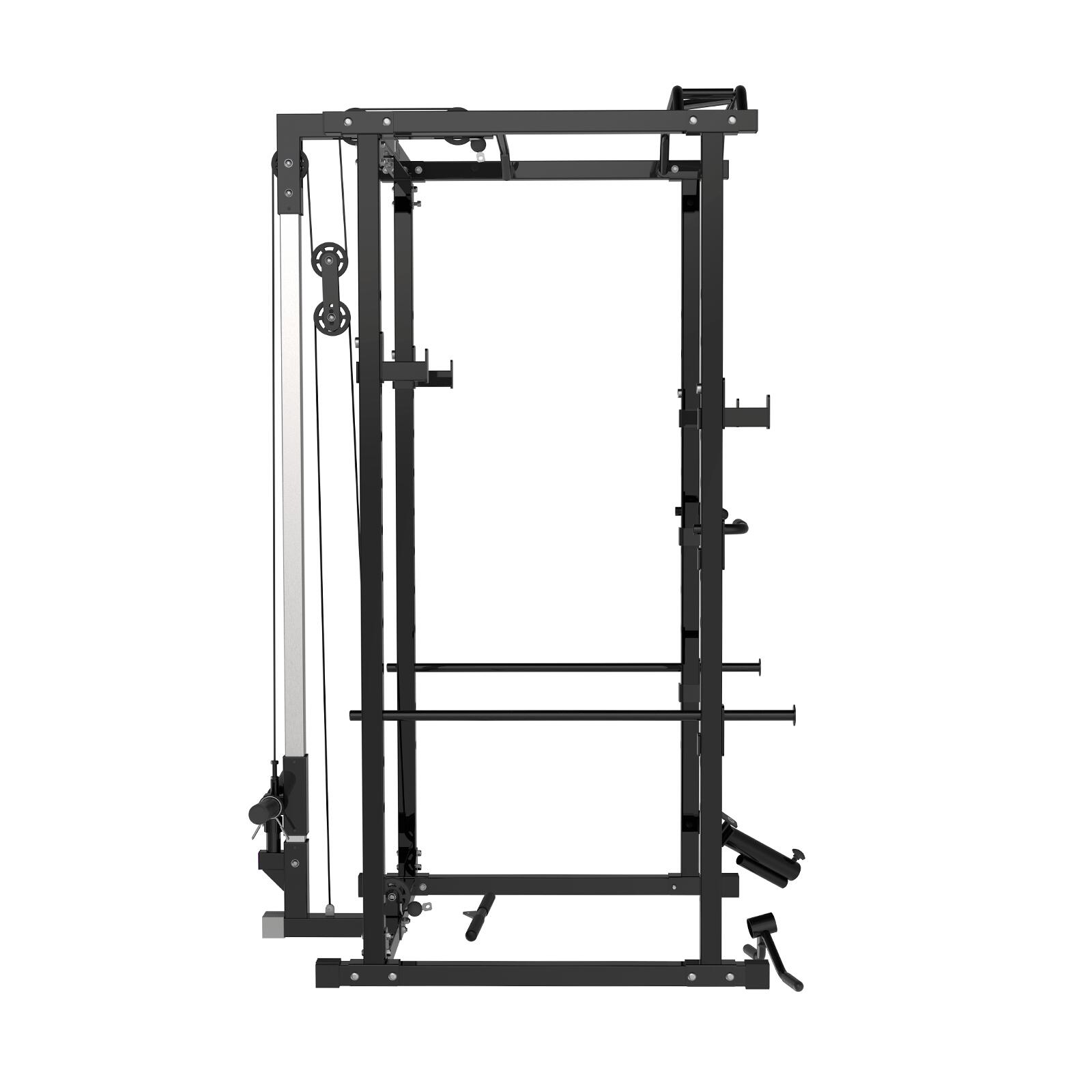 Power Rack Squat Musculação - Cage de Agachamento Fitness Tech 4/8