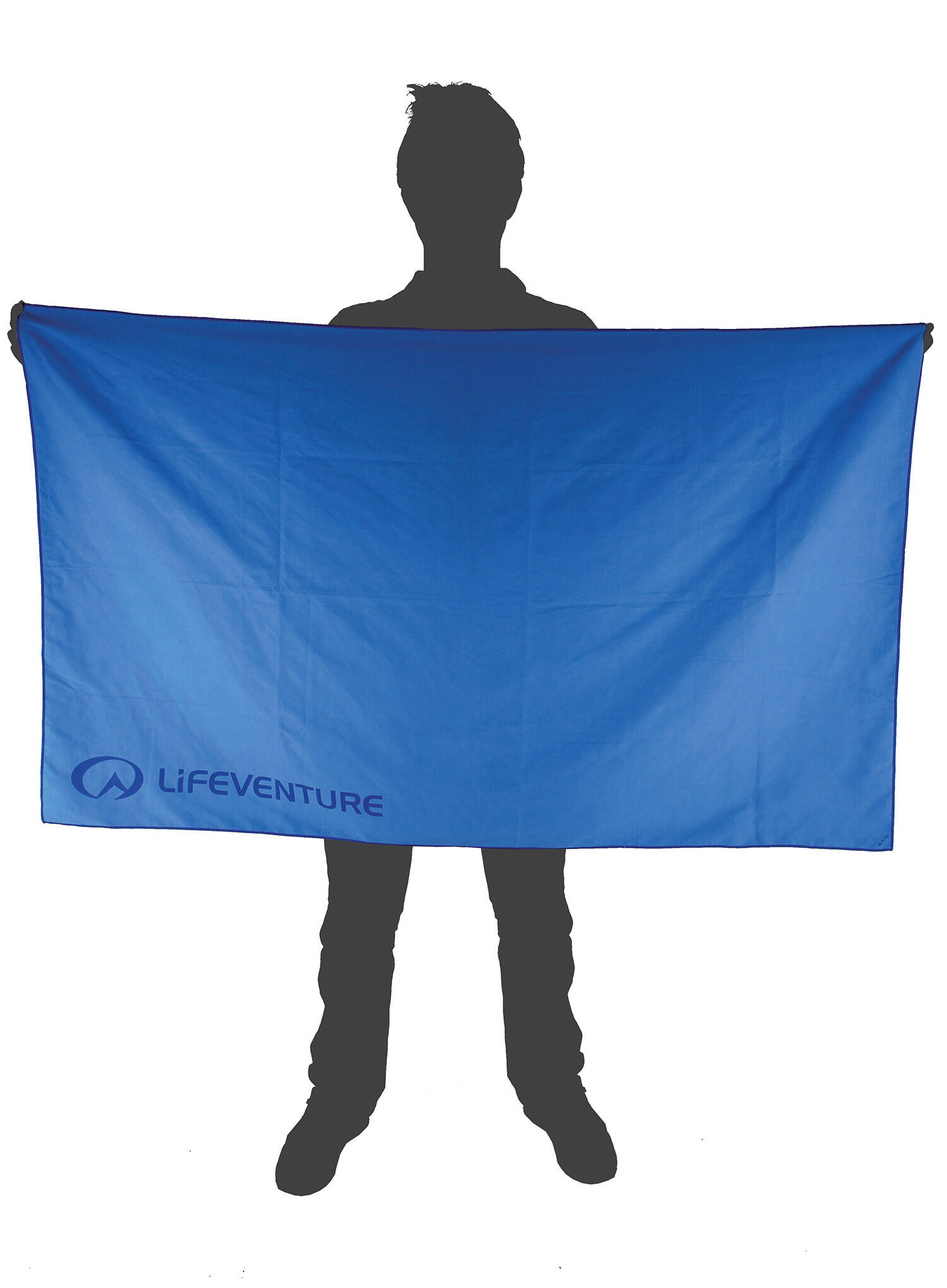 Servilleta de viaje Lifeventure Trek Giant microfibra 110x65 cm azul 6/7