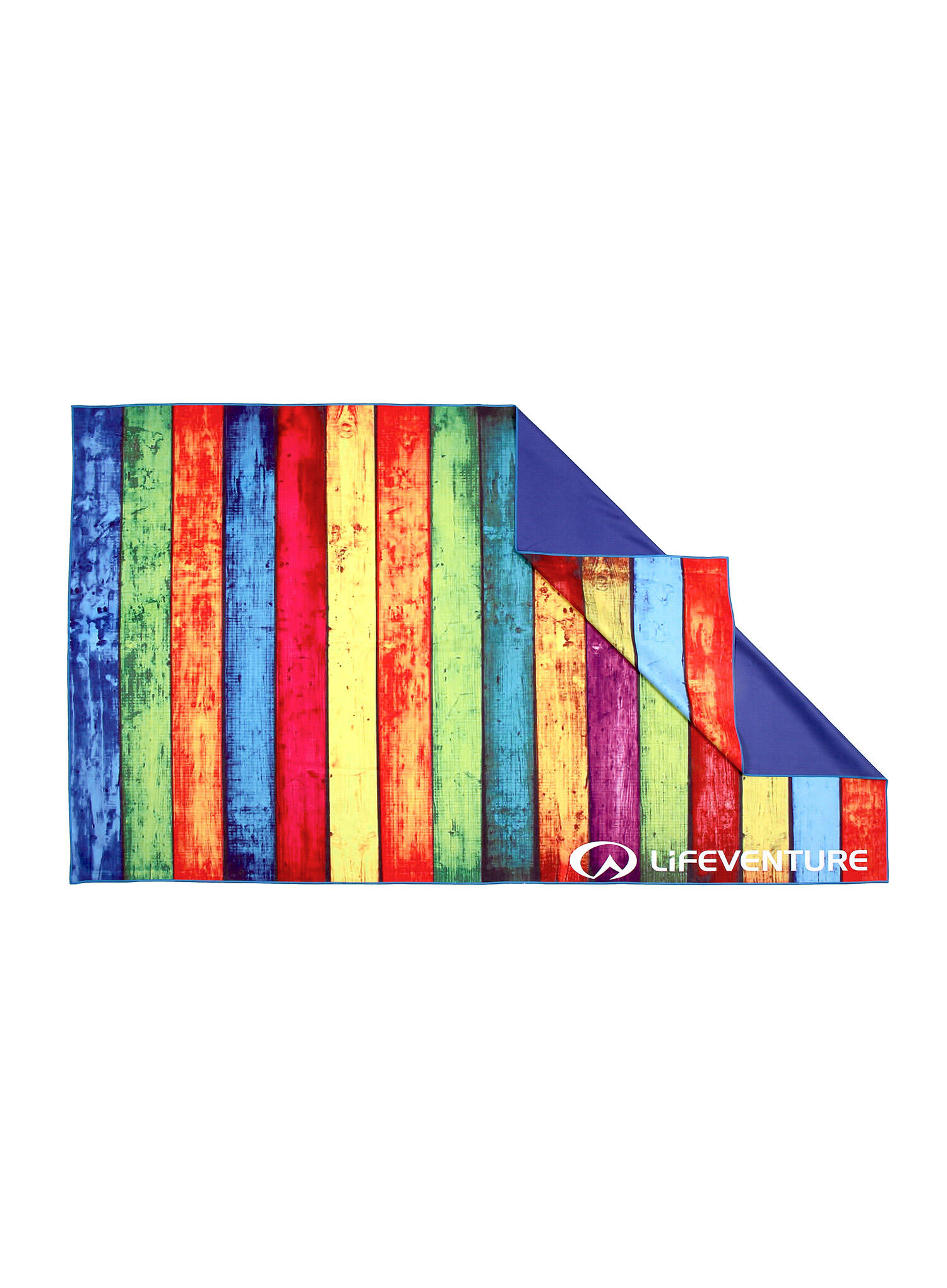 Ręcznik szybkoschnący Lifeventure Recycled SoftFibre Trek Towel XXL - striped 2/7