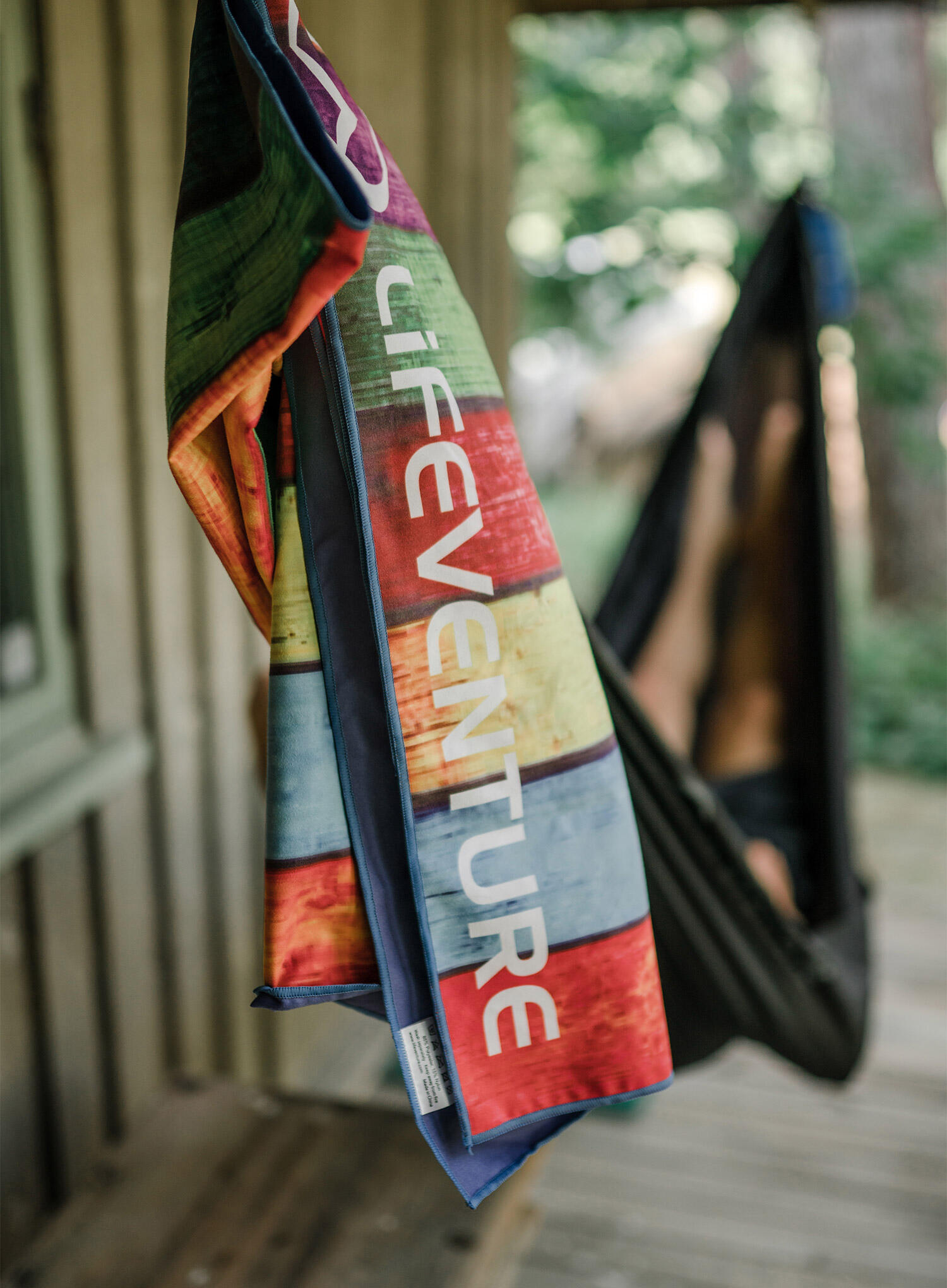 Ręcznik szybkoschnący Lifeventure Recycled SoftFibre Trek Towel XXL - striped 4/7