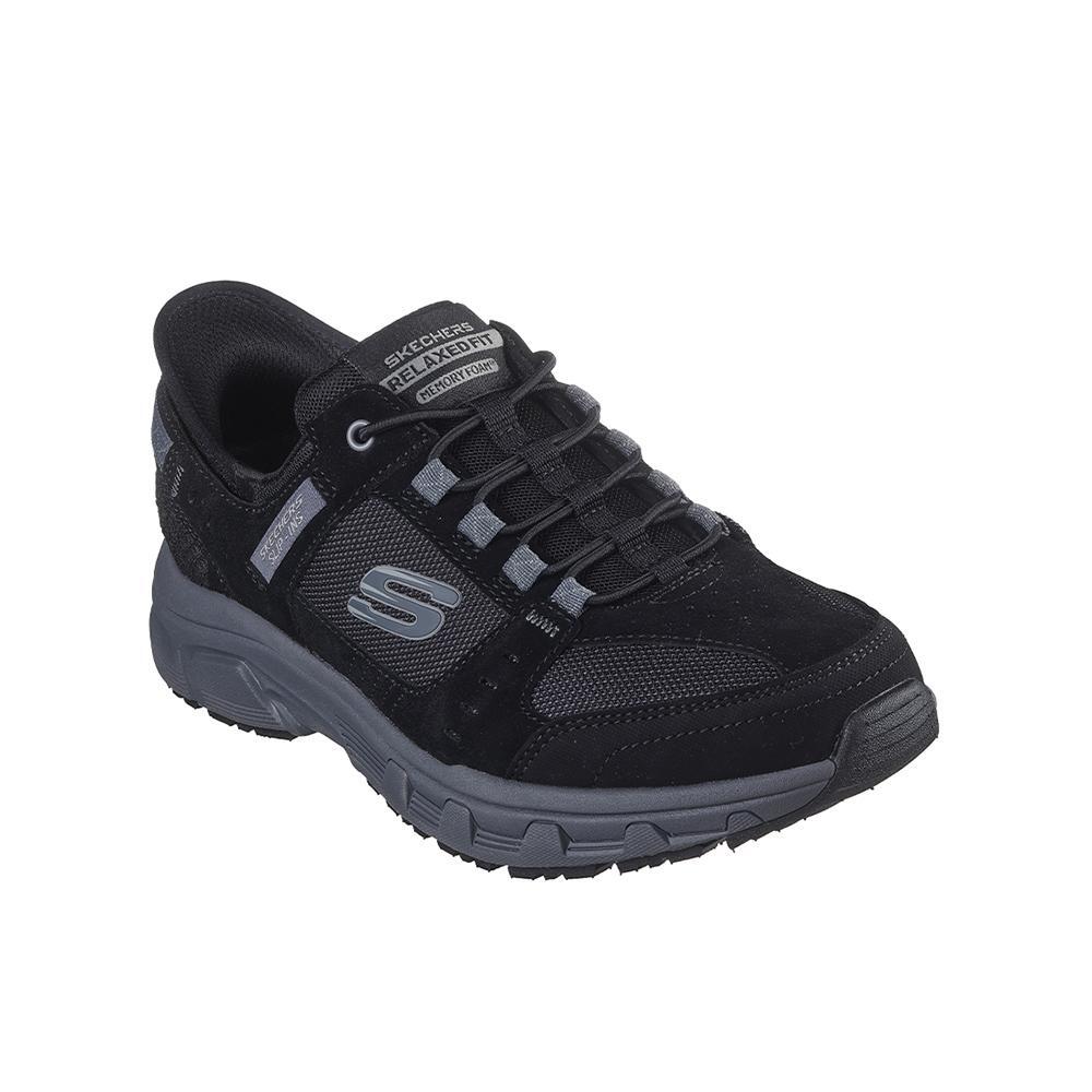 Tênis Pretos Skechers Masculinos Oak Canyon 2/4