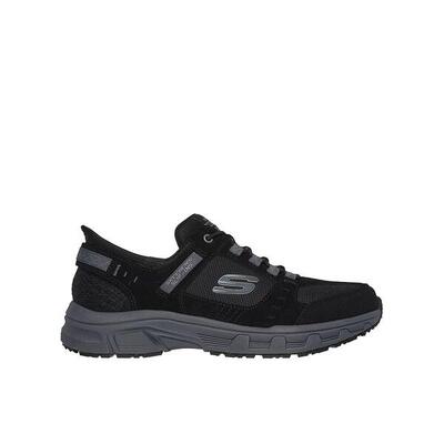 Zapatillas Deportivas Caminar Hombre Skechers 237450_BRBK Marrones con Cordones