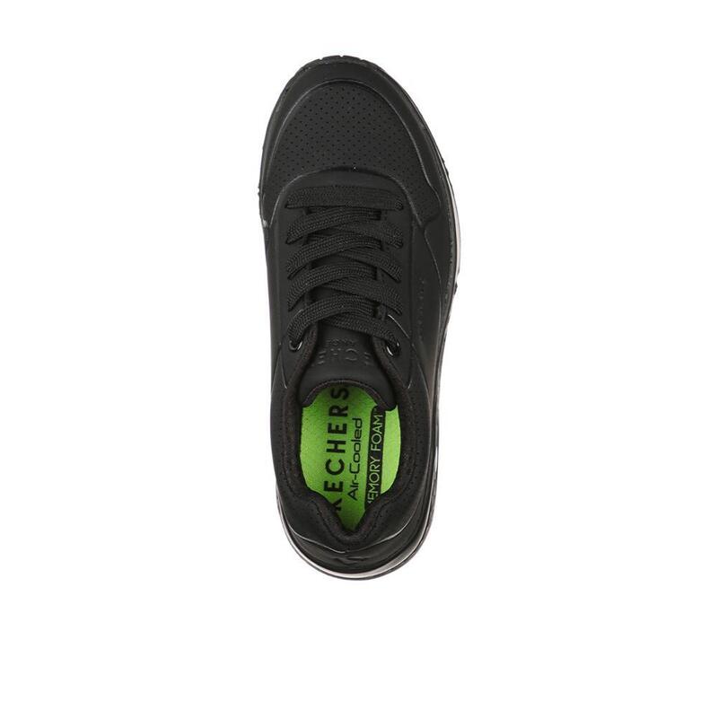 Buty na co dzień młodzieżowe SKECHERS UNO STAND ON AIR skóra