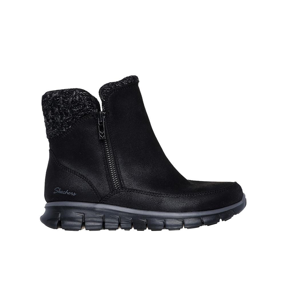 Skechers - Confortable Y Calido Butin Femme Skechers Synergy  Lovely Collab Noir - Boots - Noir - Decathlon