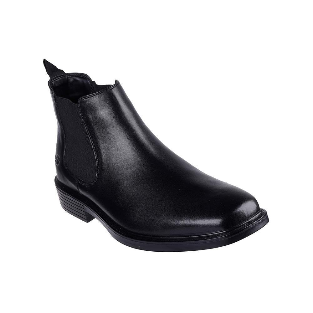 Botins Homem Skechers 205072_BLK Pretos Faixa Elástica 2/6