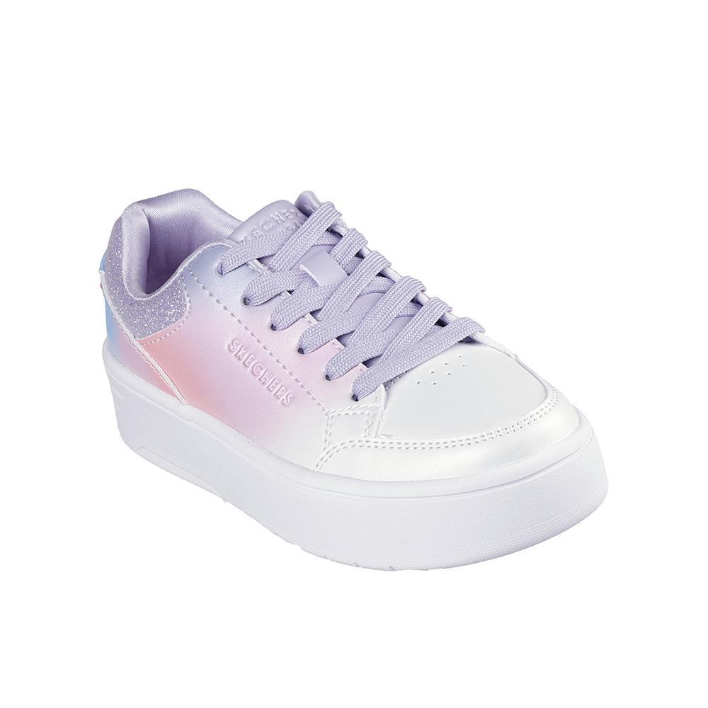 Tênis brancos Skechers Kids' Ombre Platform 2/4