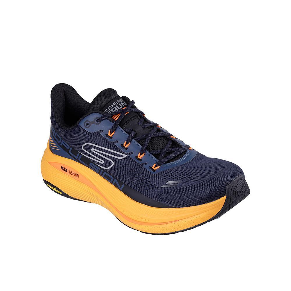 Zapatillas Deportivas Caminar Hombre Skechers 220509_NVOR Azul marino Cordones 2/4