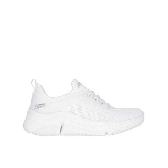 Zapatillas Deportivas Caminar Mujer Skechers 117580_W Blancas con Cordones