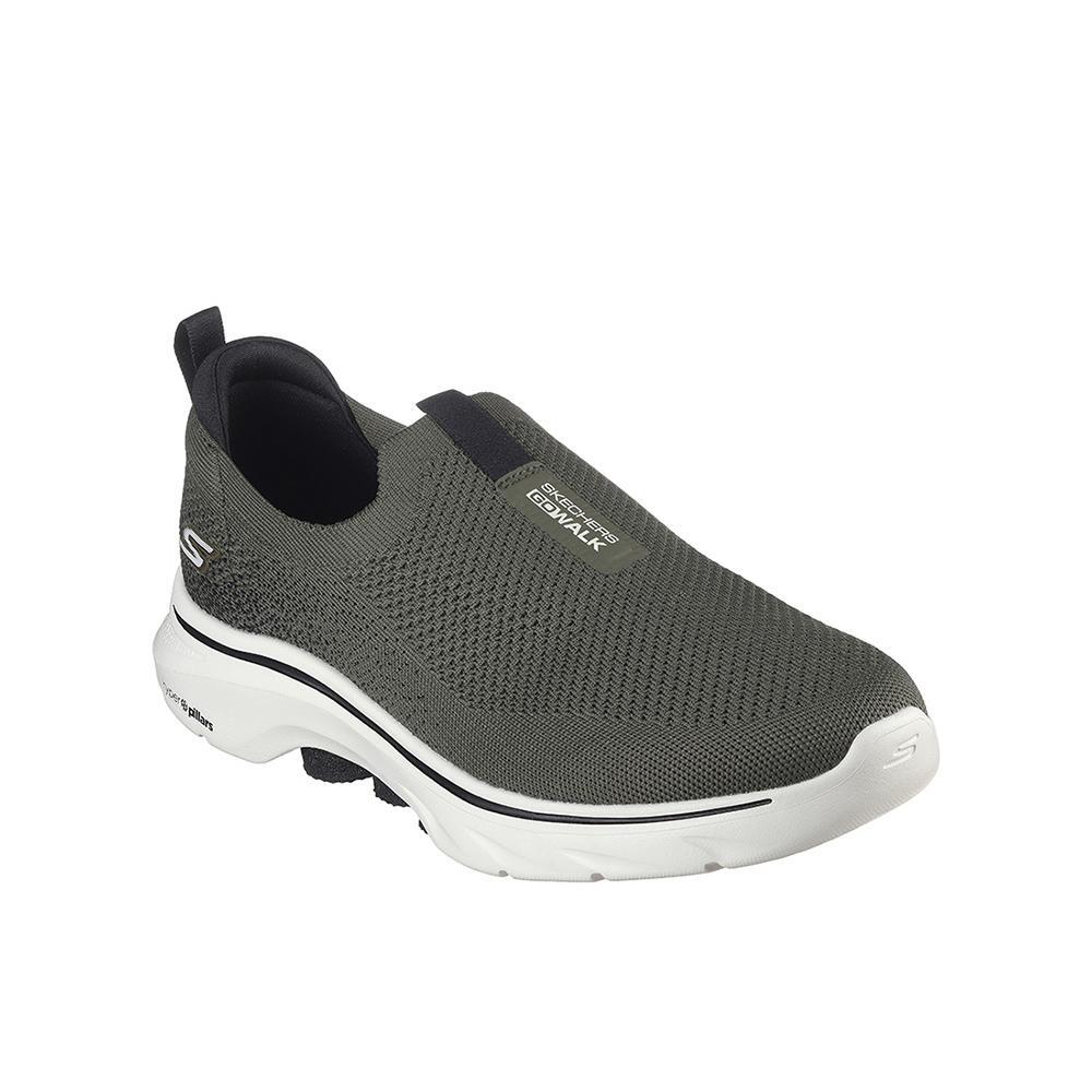 Tênis Skechers Masculinos Go Walk 7 Olive 2/4