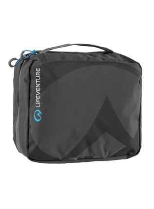 Trousse de toilette Lifeventure large gris nylon ripstop 2 compartiments