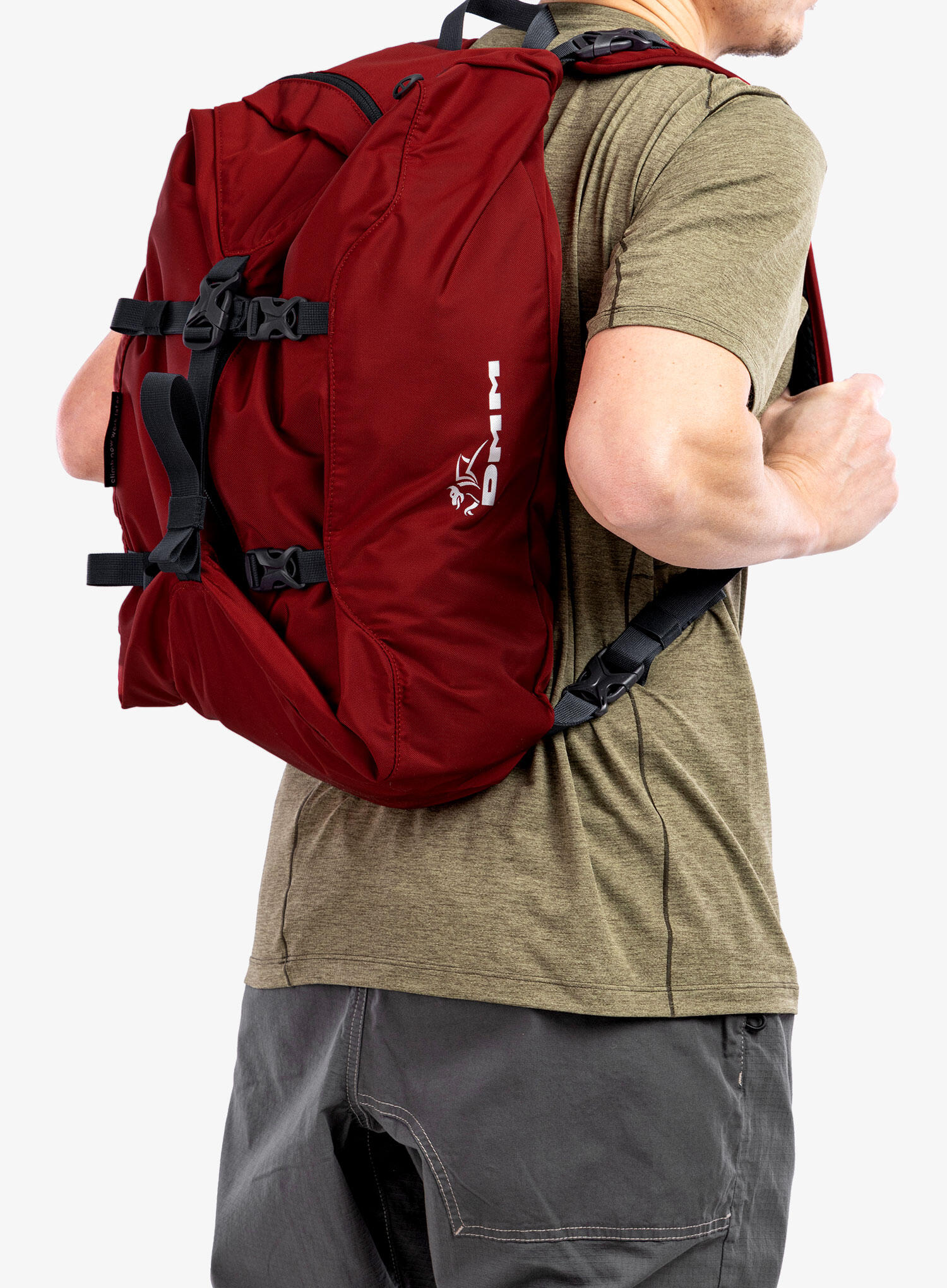 Plecak wspinaczkowy DMM Classic Rope Bag - red 5/6