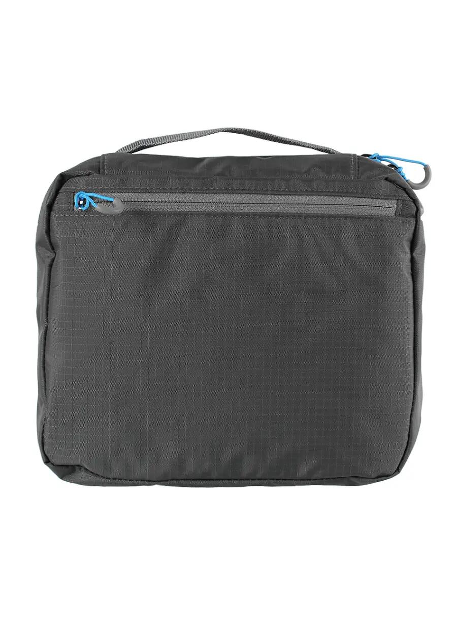 Trousse de toilette Lifeventure large gris nylon ripstop 2 compartiments 4/5