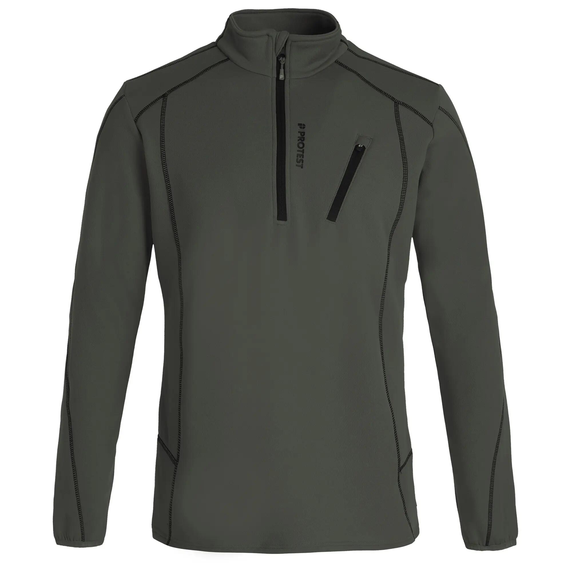 Koszulka męska Protest HUMANS 1/4 zip top 5/7