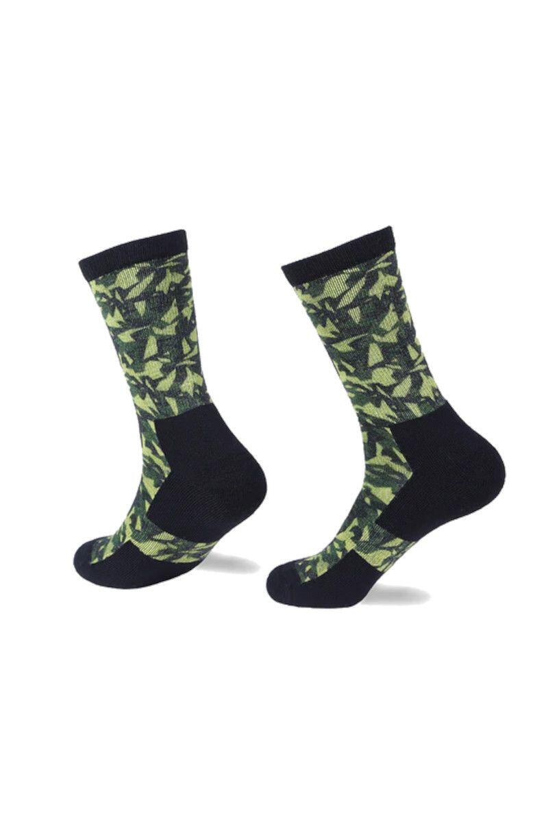 NA GIEAN Calze trekking adulto Na Giean Boulder Way Medium Crew verde