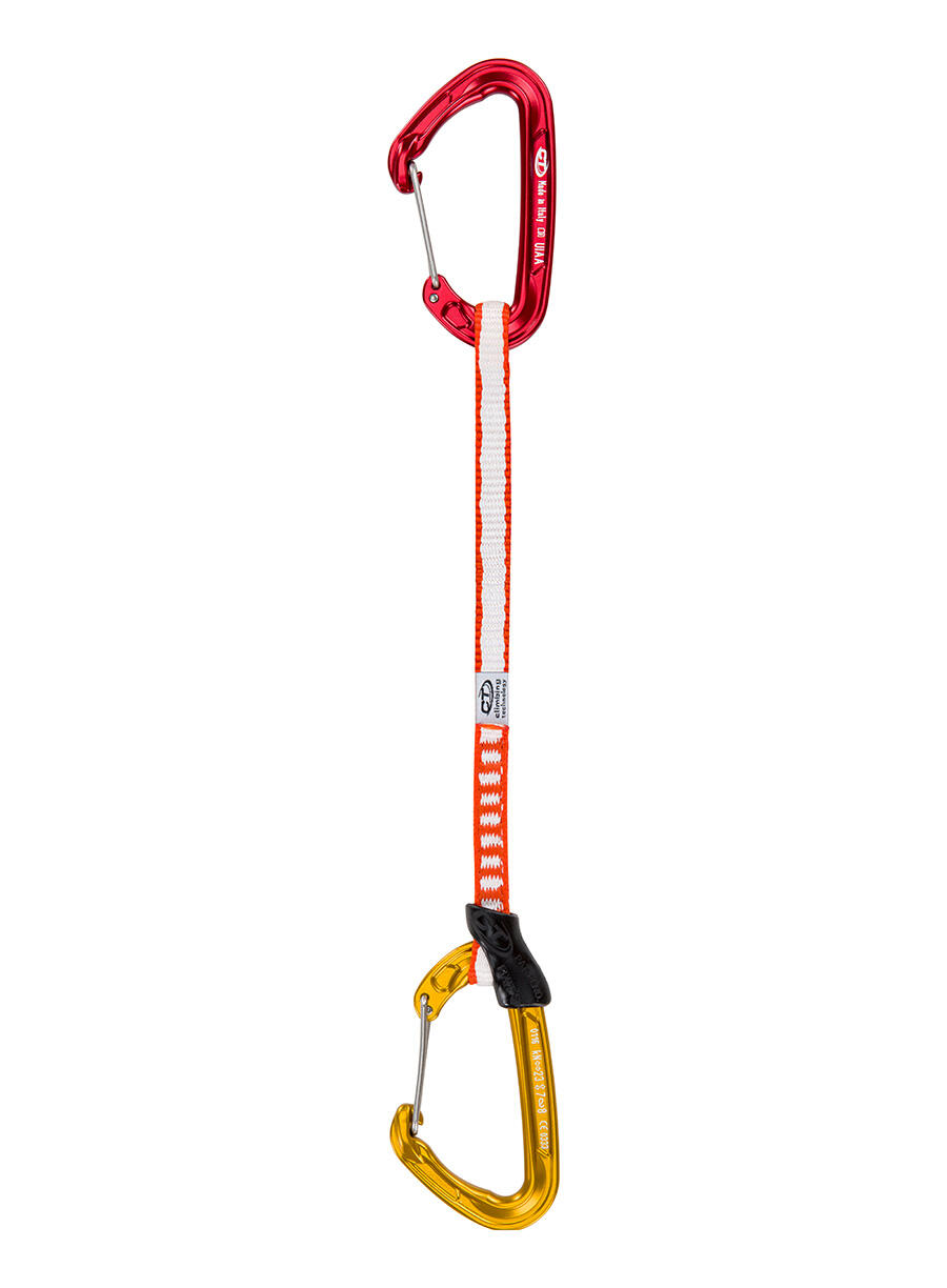 Set d'escalade Fly Weight Evo 22 cm léger métallique compatible harnais 1/2
