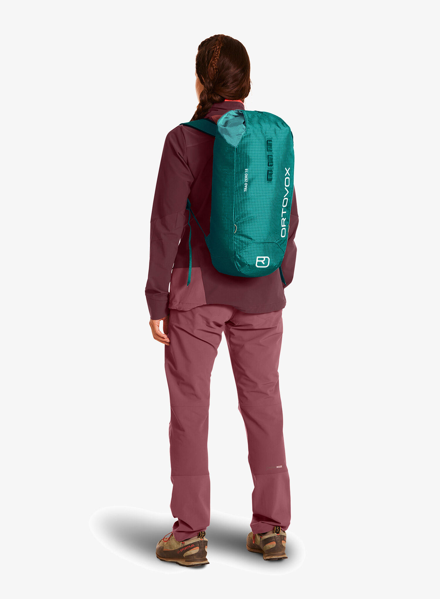 Plecak wspinaczkowy Ortovox Trad Zero 18 - pacific green 4/7