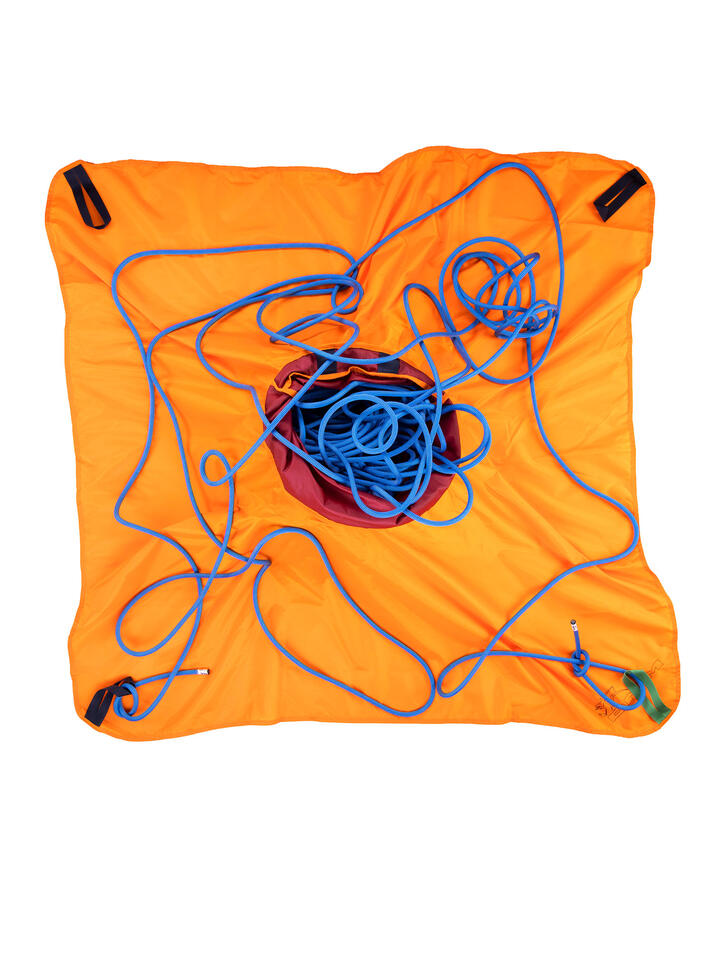 Plecak na linę z płachtą DMM Pitcher Rope Bag - red