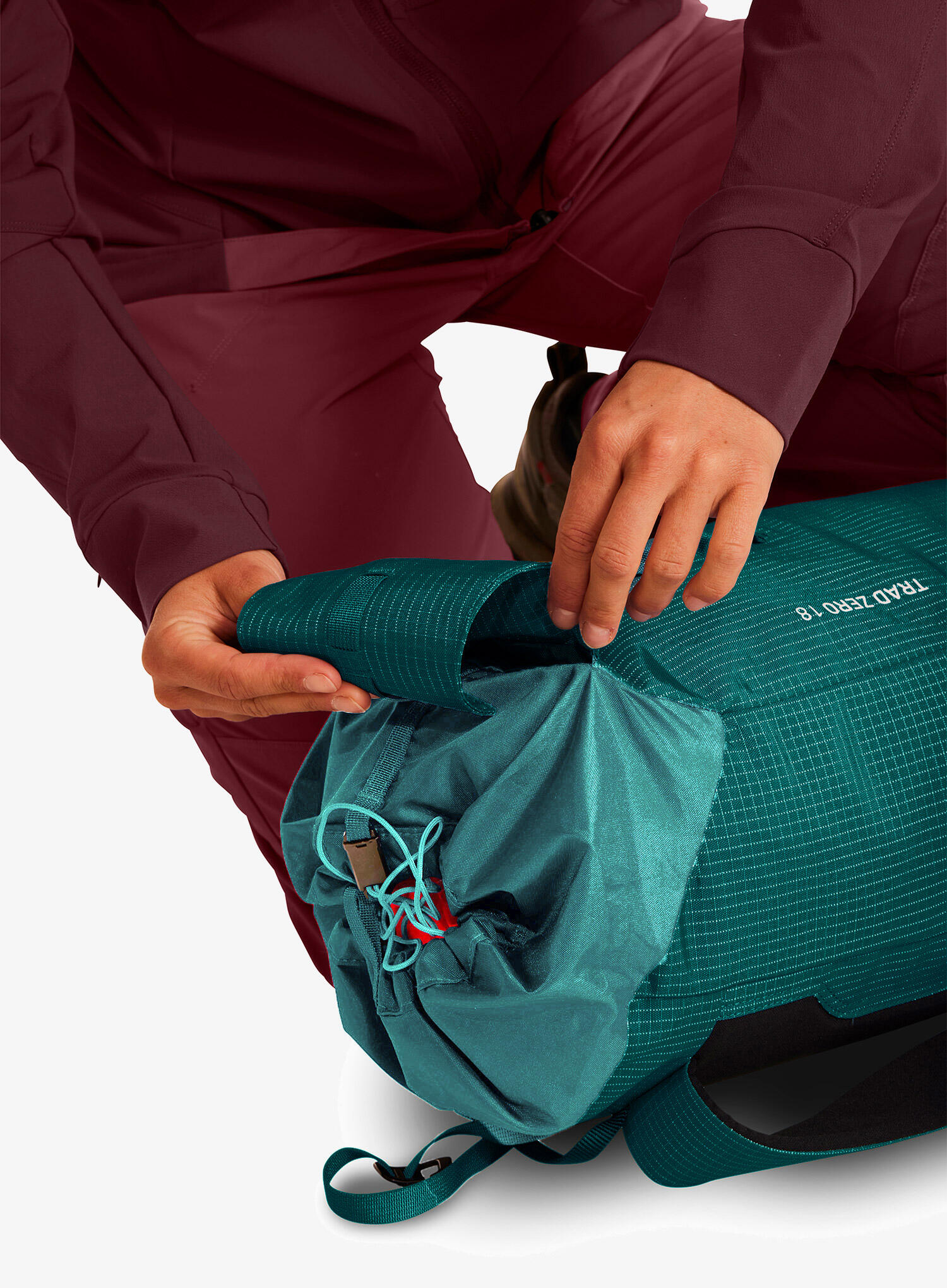 Plecak wspinaczkowy Ortovox Trad Zero 18 - pacific green 7/7