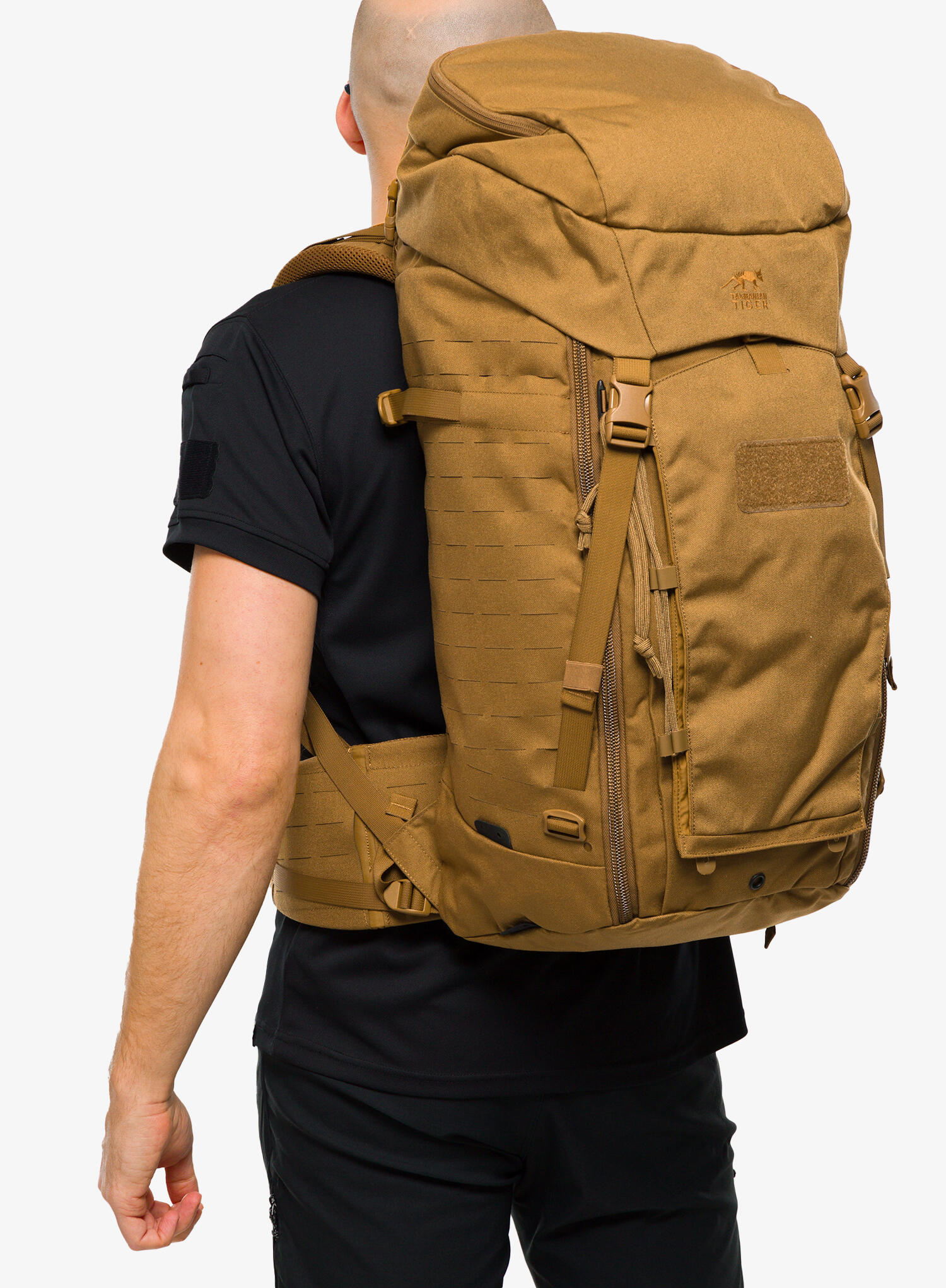 Plecak bushcraft Tasmanian Tiger Modular Pack 45 Plus - coyote brown 2/7