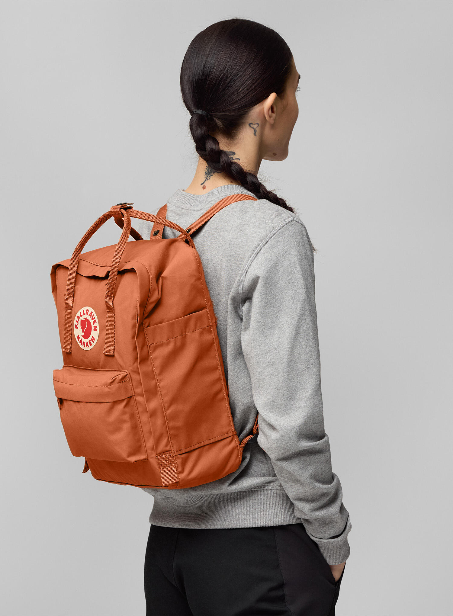 Sac à Dos Fjällräven Kånken – Terracotta Brown – Ultramarine – Vinylal