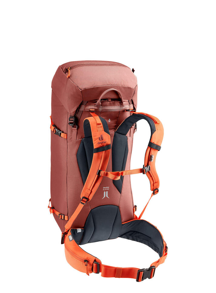 Plecak górski Deuter Guide 44+ - redwood/papaya