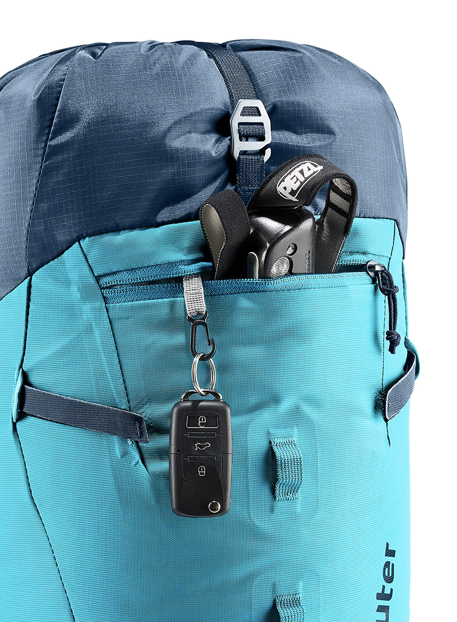Sac à dos escalade Deuter Guide 22 SL 22L coupe SL ergonomique lagoon ink 6/7