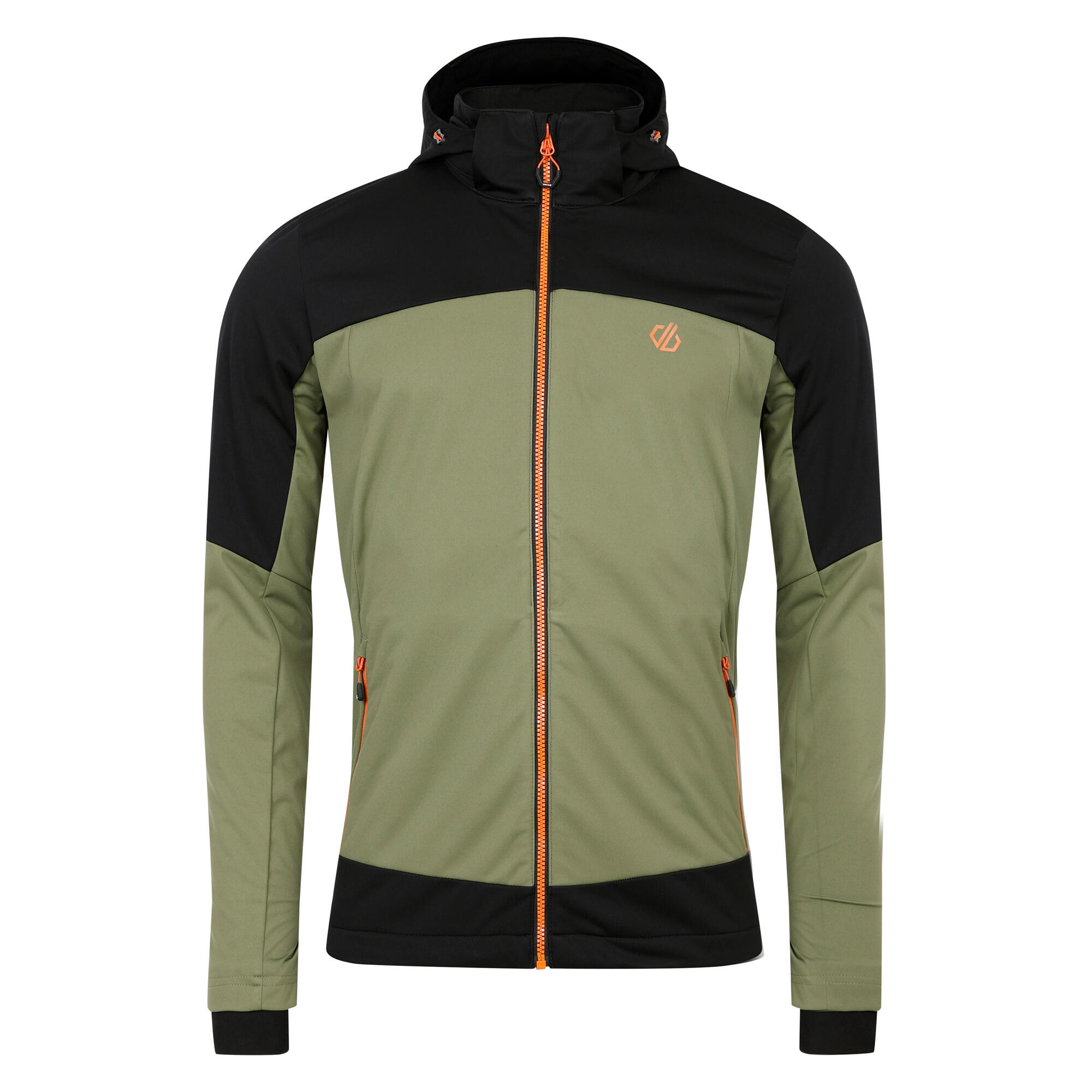 "Mountaineer" Softshelljacke für Herren Olivingrün/Schwarz 2/4