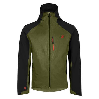 Heren mountain series waterdichte jas (maanlicht denim/koronetblauw)