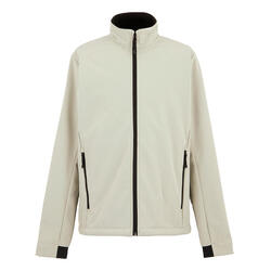 Veste Softshell DENDRICK Homme (Blanc Cassé / Noir)