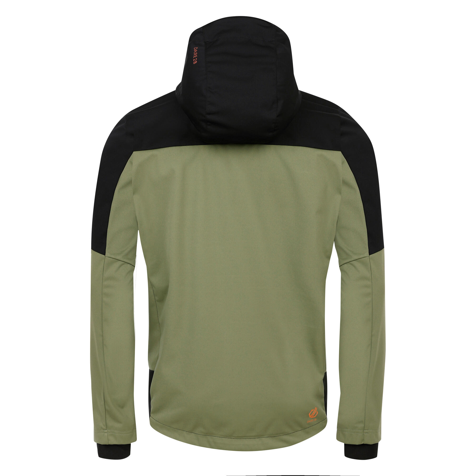 "Mountaineer" Softshelljacke für Herren Olivingrün/Schwarz 3/4