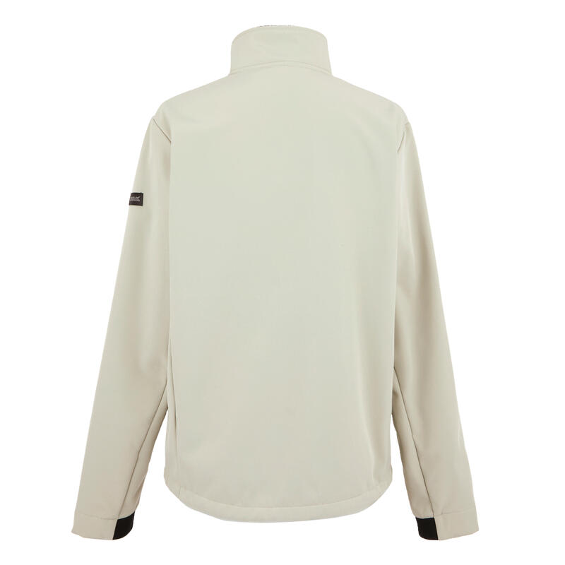 Veste Softshell DENDRICK Homme (Blanc Cassé / Noir)