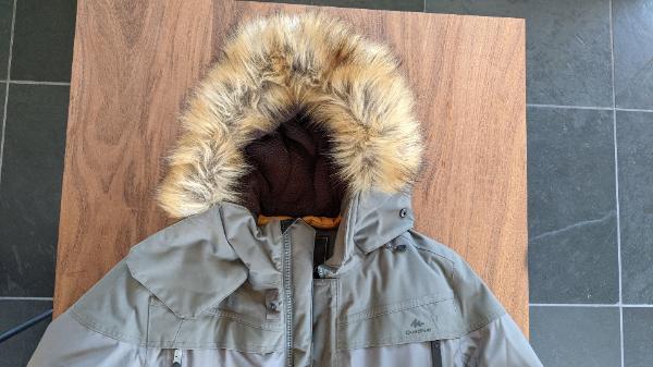 Tussen Particulieren - Warme winter jas SH900 kaki Large 2/5